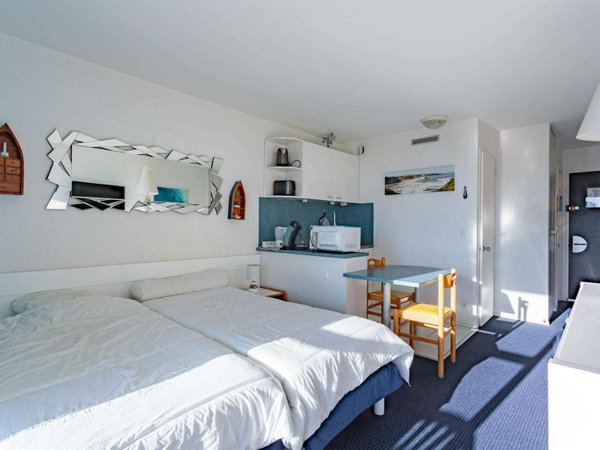 Charmant Studio En Centre-Ville Avec Piscine Proche Grande Plage - Fr-1-3-410 比亚里茨 外观 照片